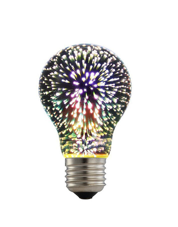 A60 3D LED Colorful decorative lamp