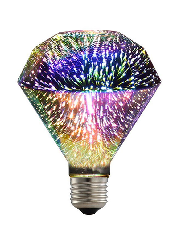 D95 Diamond LED decorative 3D light bulb