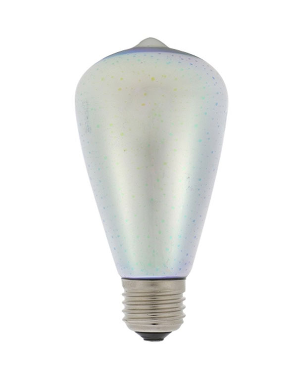 ST64 Colorful LED 3D decorative light bulb