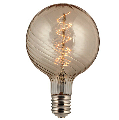 G95 Globe Edison carbon filament light bulb