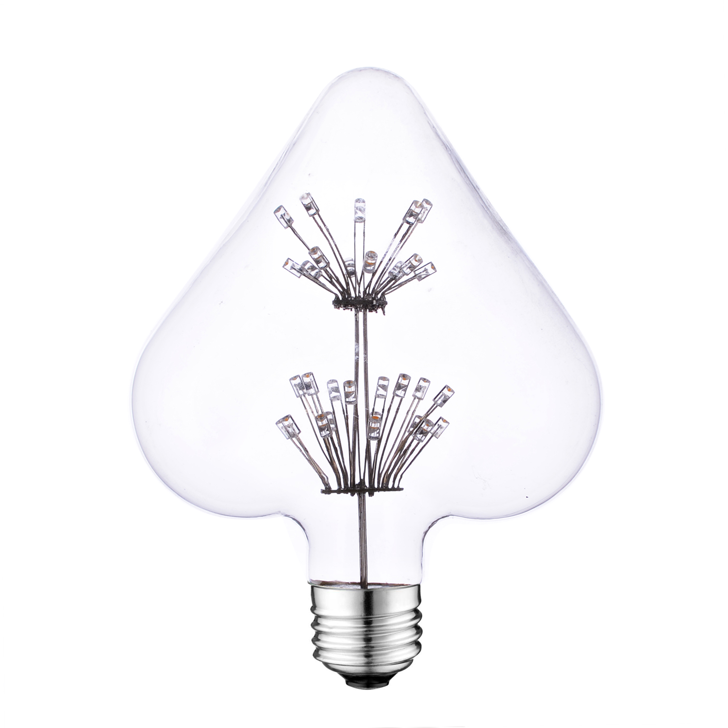 Heart shape Vintage style LED bulb