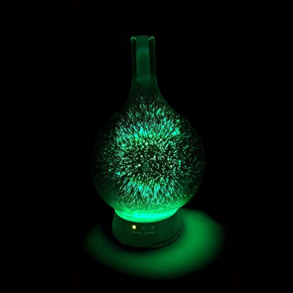 3D Firework Glass Humidifier AROMATHERAPY LAMP