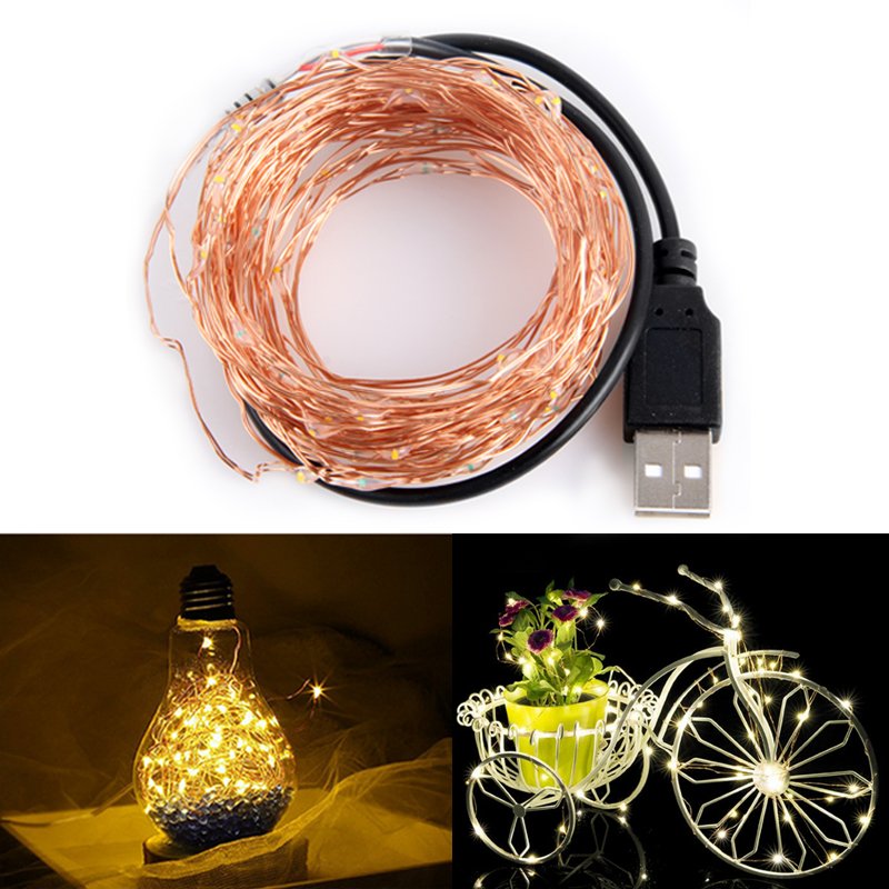 5V Copper Wire USB LED String light