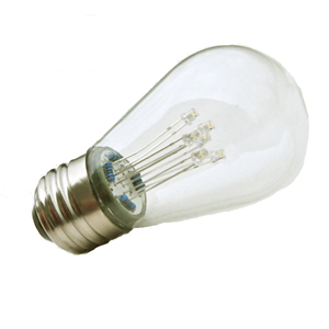 6LED 0.5W LED S14 Light Bulbs