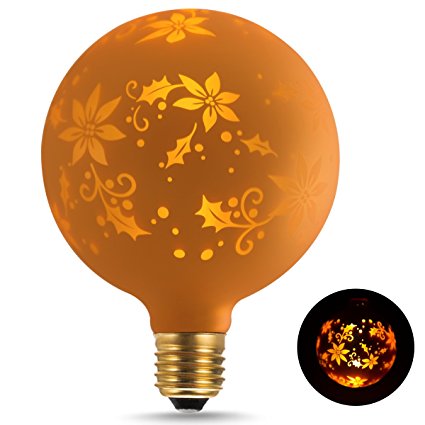 G125 Maple Leaf Globe Decorative Light bulbs